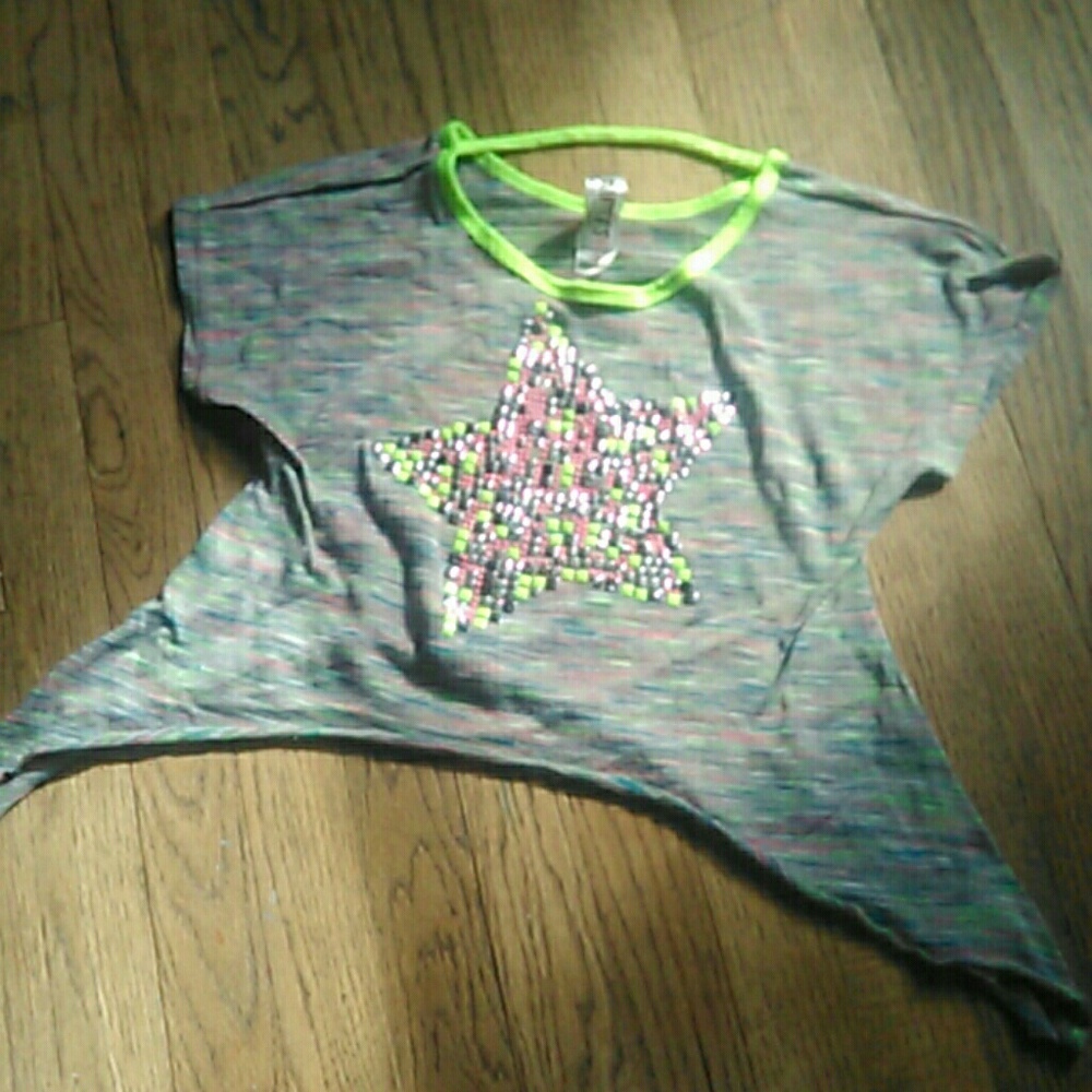 Neon Star Top